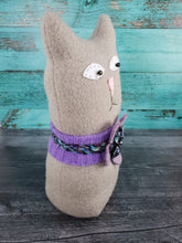 Load image into Gallery viewer, Surprise Large Handmade Ragamuffin Kitty Cat Sweater Art Doll Cat Lover Gift