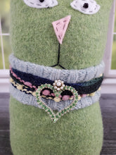 Load image into Gallery viewer, Surprise Medium Handmade Ragamuffin Kitty Cat Sweater Art Doll Cat Lover Gift