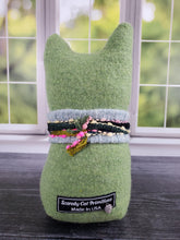 Load image into Gallery viewer, Surprise Medium Handmade Ragamuffin Kitty Cat Sweater Art Doll Cat Lover Gift