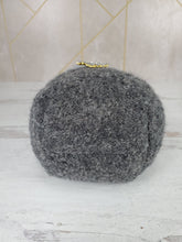 Load image into Gallery viewer, Handmade Gray Ragamuffin Kitty Upcycled Sweater Art Doll Cat Lover Gift