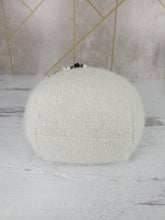 Load image into Gallery viewer, Handmade White Ragamuffin Kitty Upcycled Sweater Art Doll Cat Lover Gift